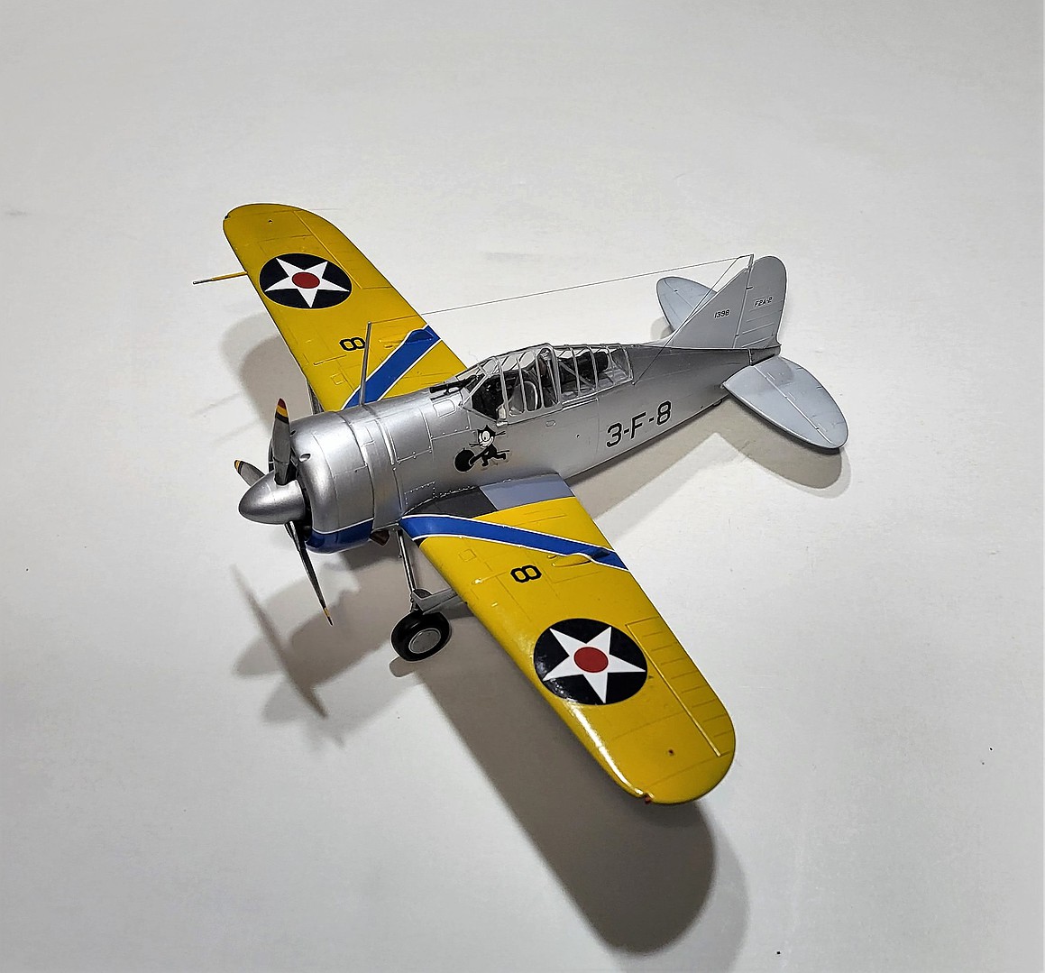 Brewster B-339 Buffalo Pacific Theater Fighter -- Plastic Model ...