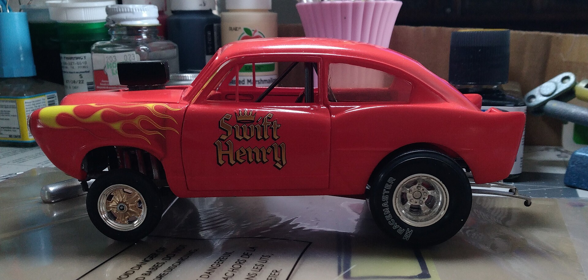 '51 Henry J Gasser Plastic Model Car Kit 1/25 Scale 854514