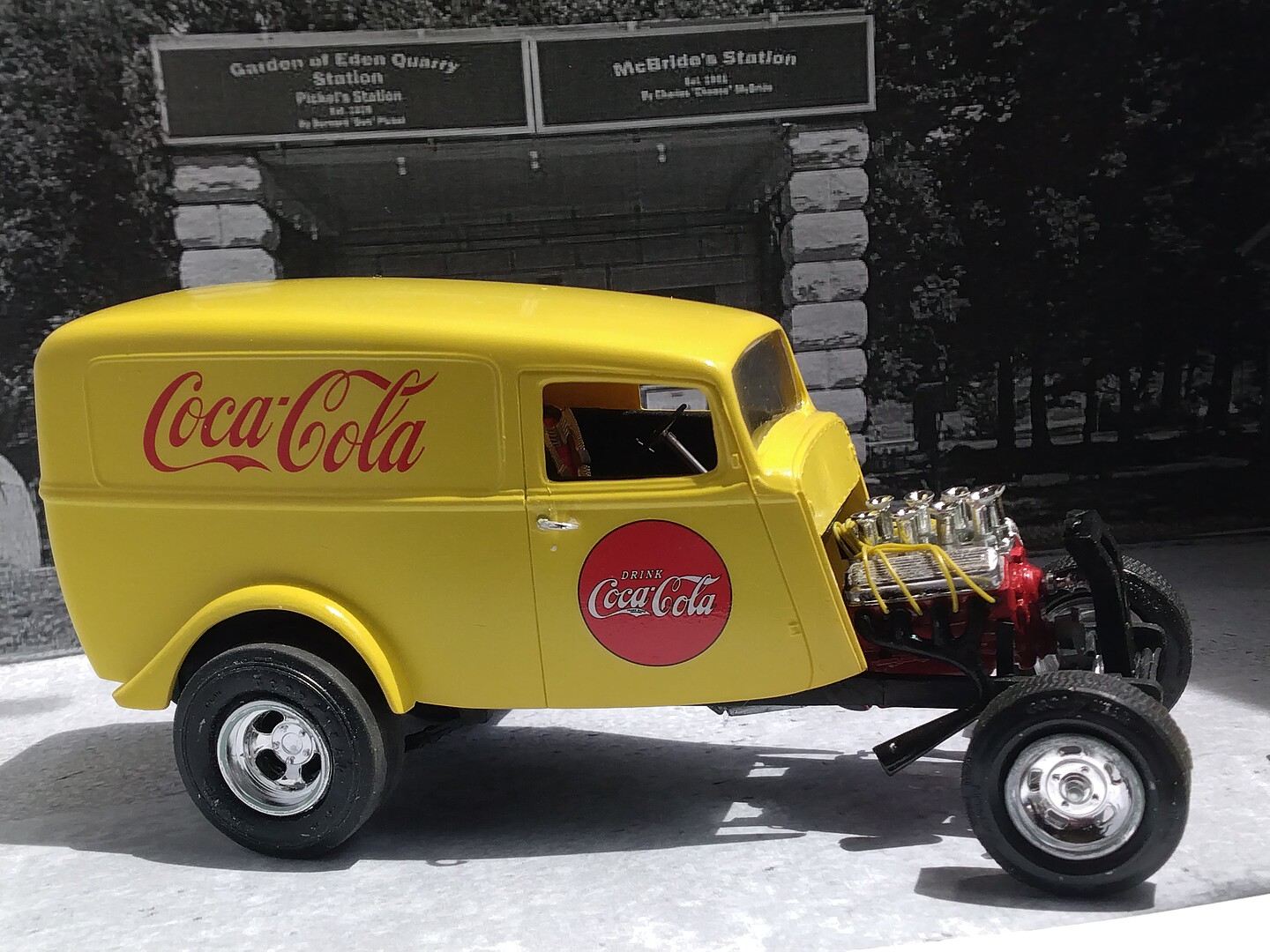 Coke 1933 Willys Panel Truck Pictures