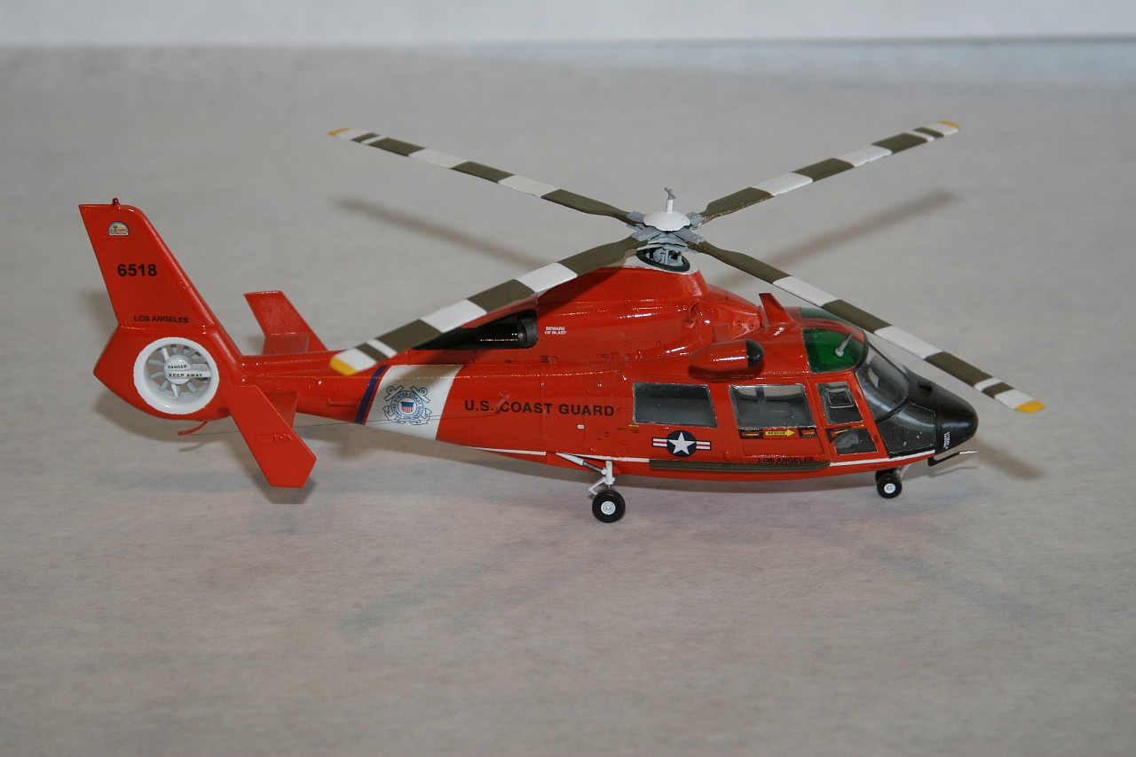48 Europe HH-65A Dolphin Helicopter Paper Model Handmade DIY Helicopter Mo~BE Details about   1 