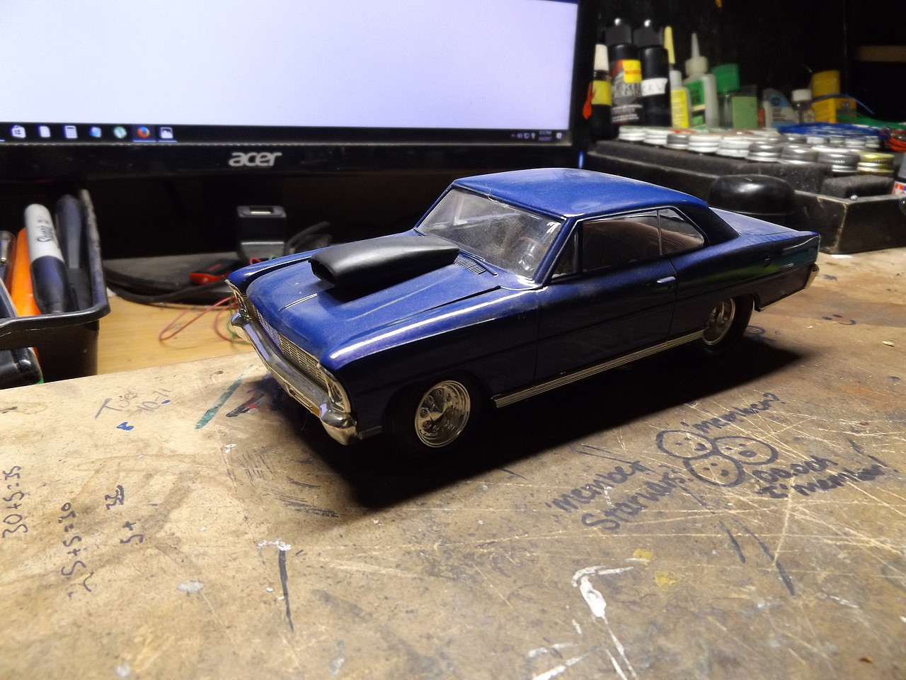 chevy nova model car kit