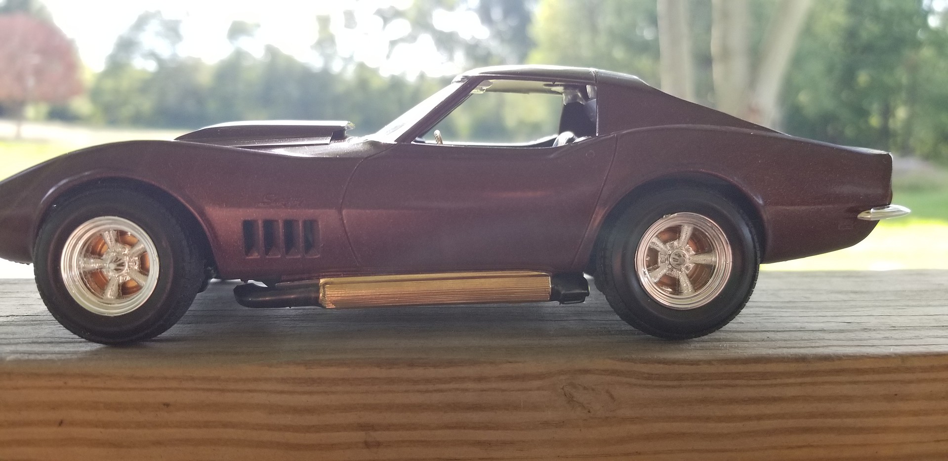 corvette model car kits