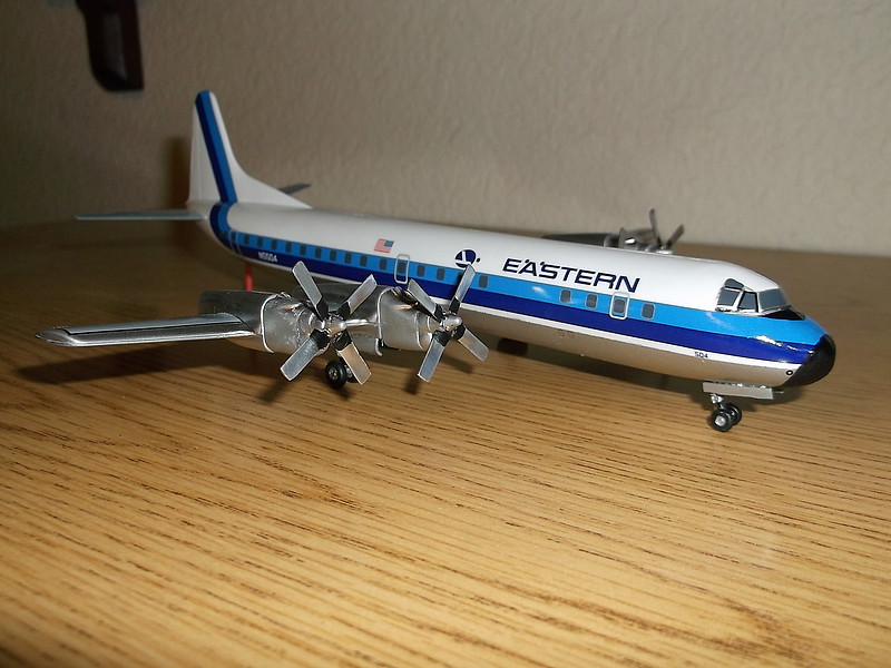 Eastern Airlines L188 Electra Plastic Model Airplane Kit 1/144