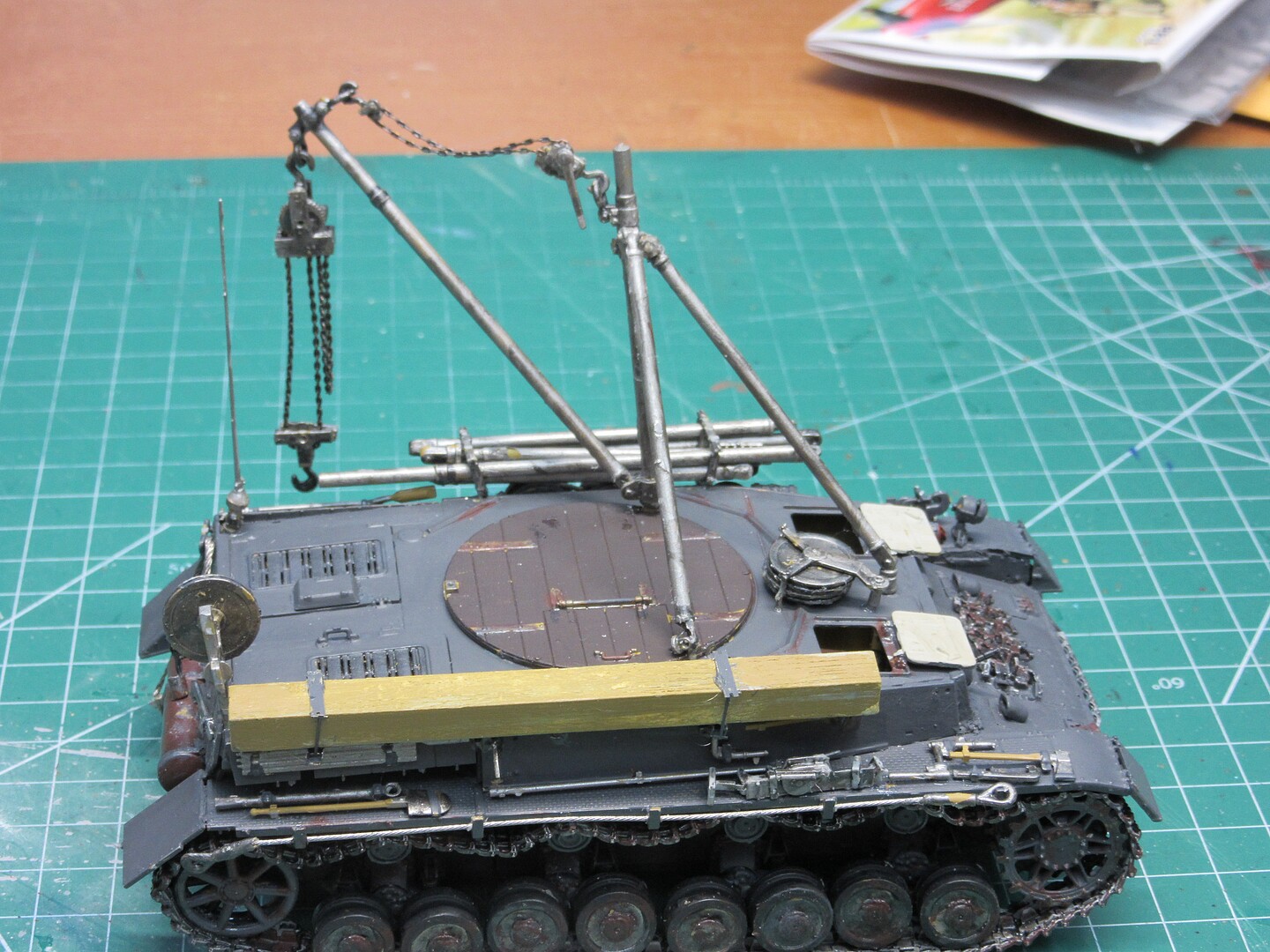 German Bergepanzer IV -- Plastic Model Military Vehicle Kit -- 1/35 ...