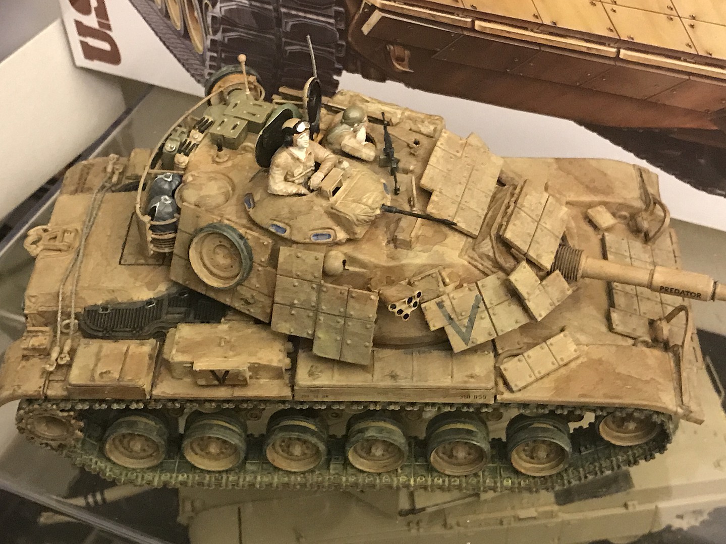 forces of valor 1:32 scale us marine m60a1 patton tank