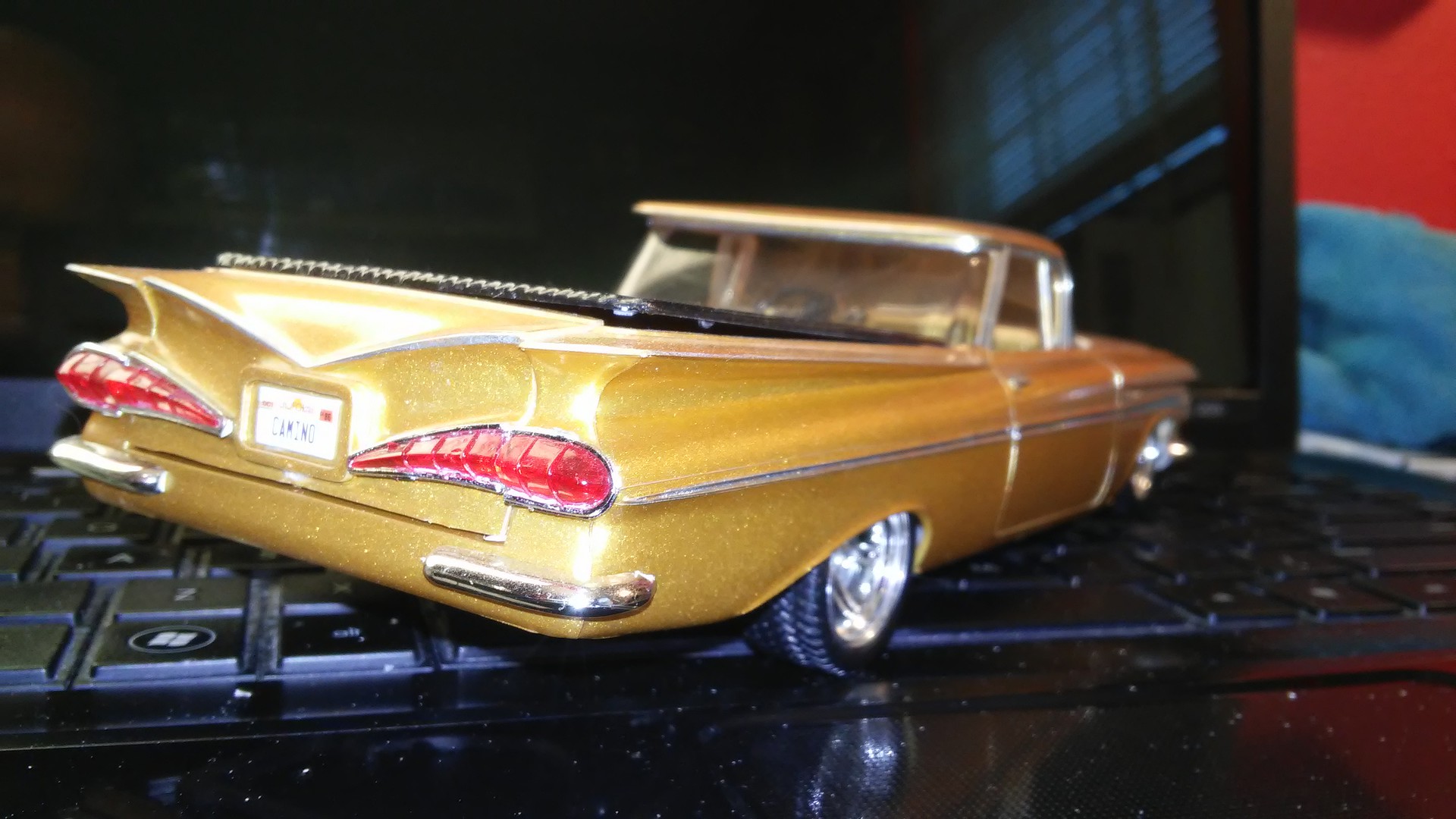 1959 Chevy El Camino Original Art Series -- Plastic Model Car Kit -- 1/ ...