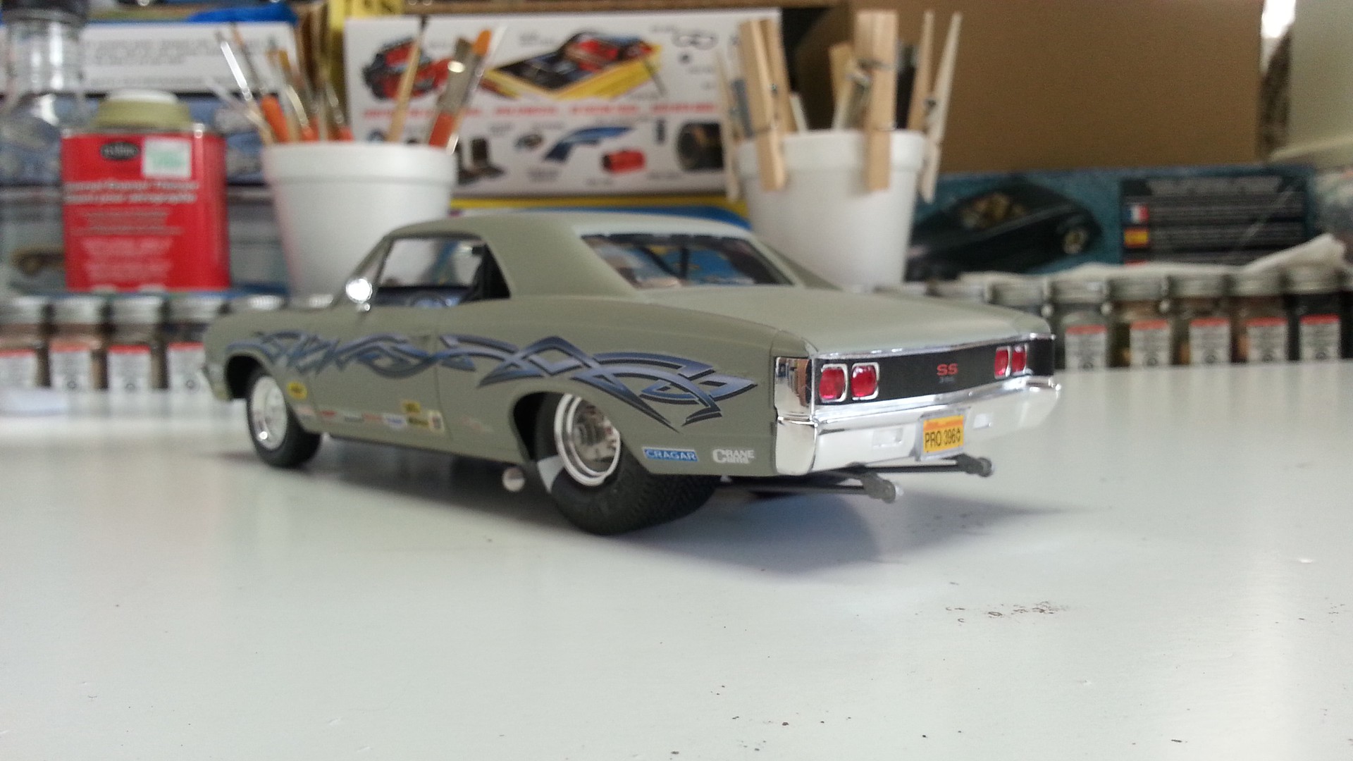 model car kits chevelle