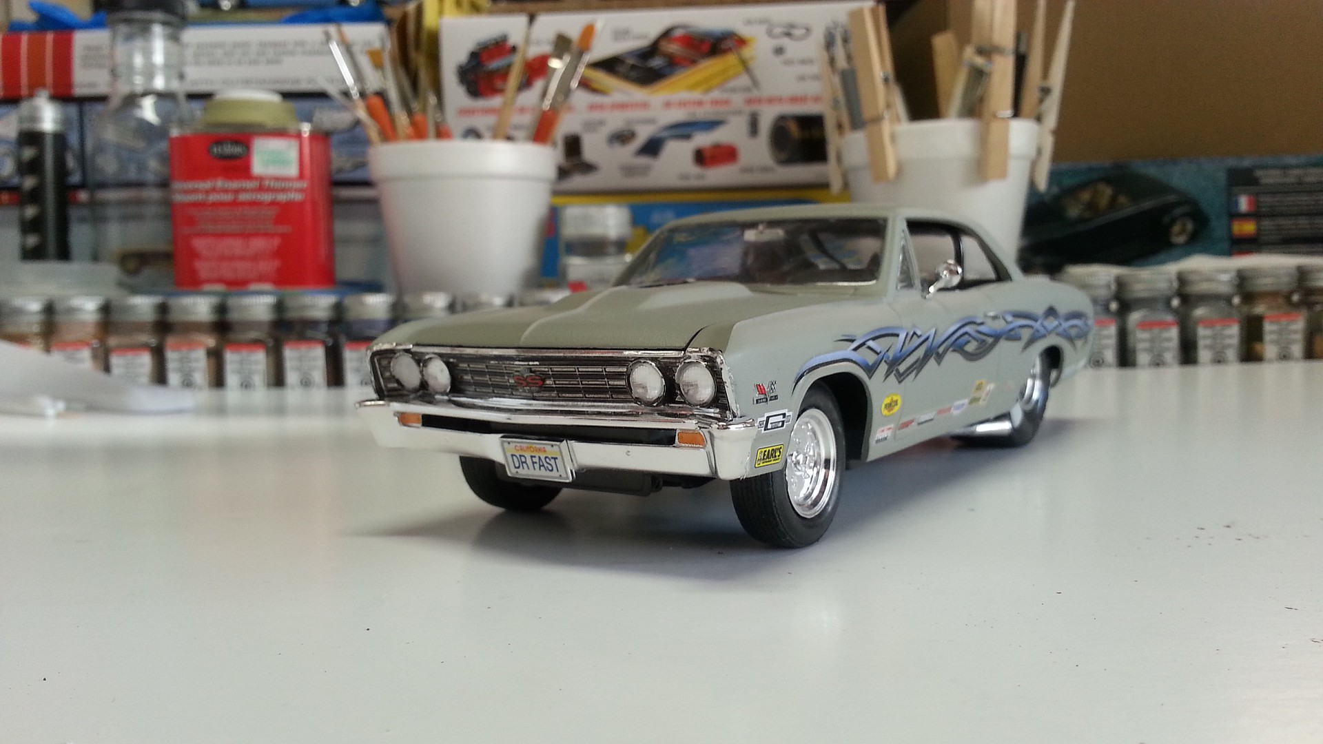 model car kits chevelle