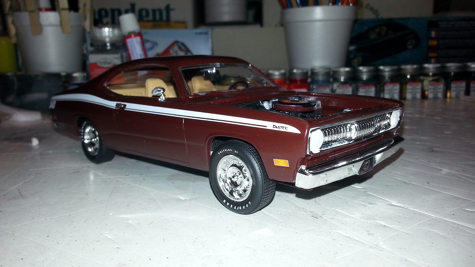 plymouth duster model car kits