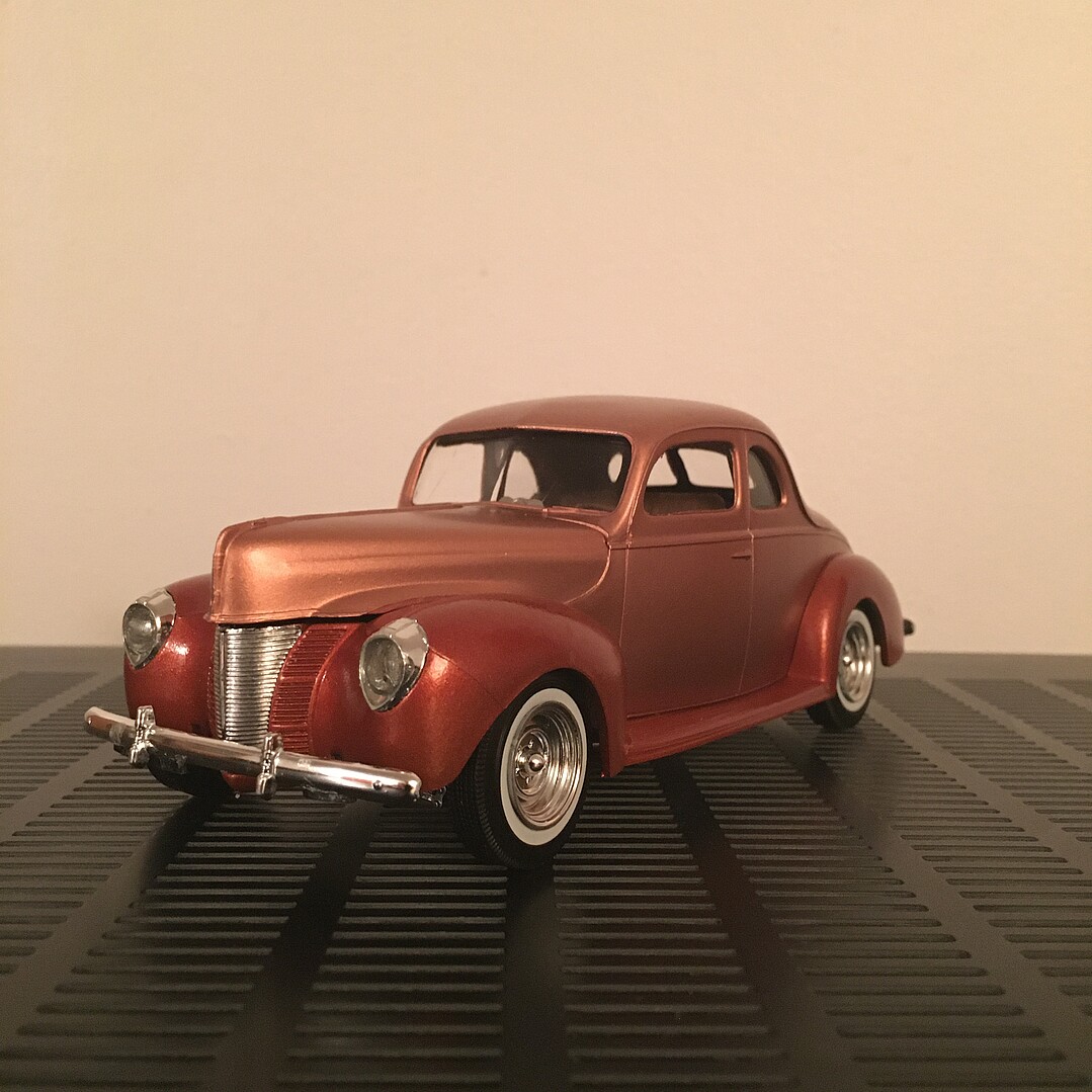 1940 Ford Coupe 2T -- Plastic Model Car Kit -- 1/25 Scale -- #1141m ...