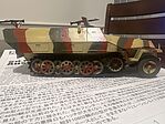German Schutzenpanzer SdKfz 251/1 Ausf D Halftrack