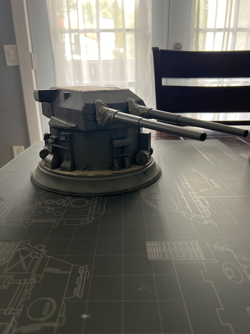 1/72 Bruno German Battleship Bismarck Turret B (New Tool) Pictures By ...