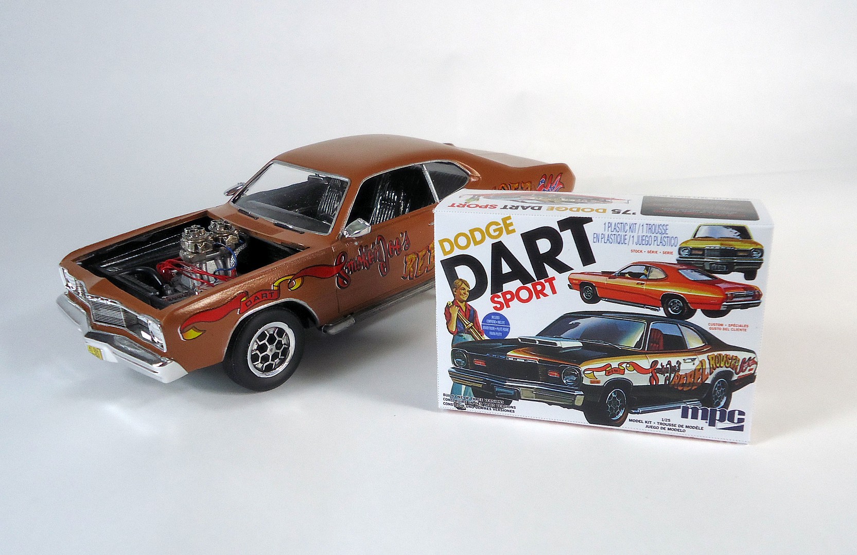 Gallery Pictures MPC 1975 Dodge Dart Sport Plastic Model Car Kit 1/25 ...