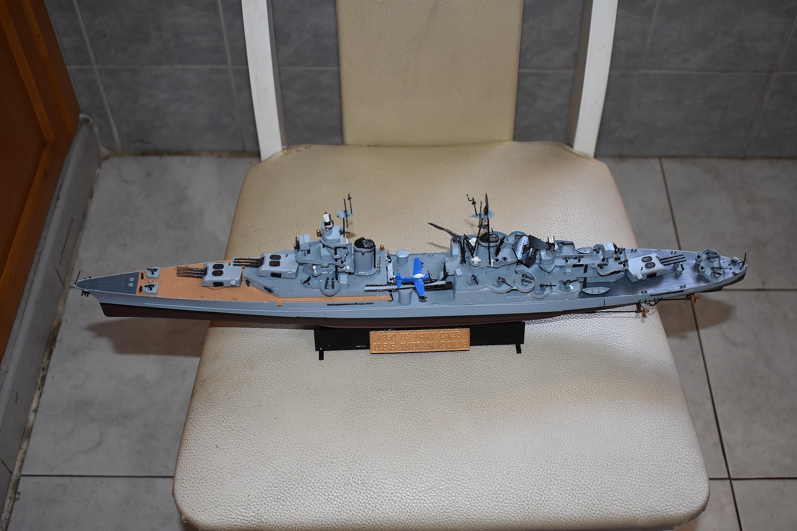 Trumpeter USS Indianapolis CA-35 Cruiser 1945 Plastic Model