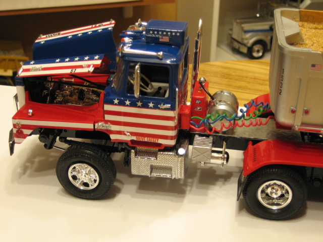 plastic model semi truck kits