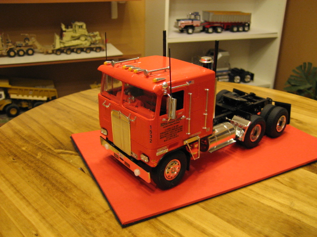 AMT KENWORTH K-123 CABOVER TRACTOR 1/25 SCALE MODEL KIT ...