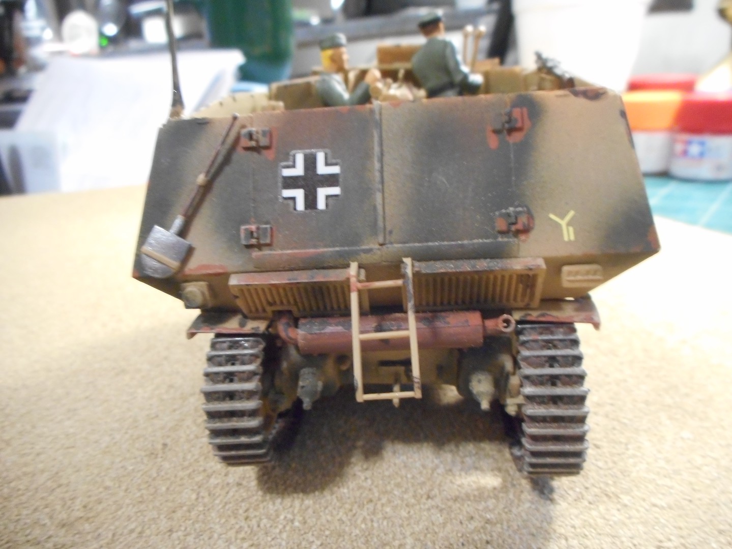 German Panzerjaeger 39(H) with 7.5cm Pak 40/3 Marder I -- Plastic Model ...