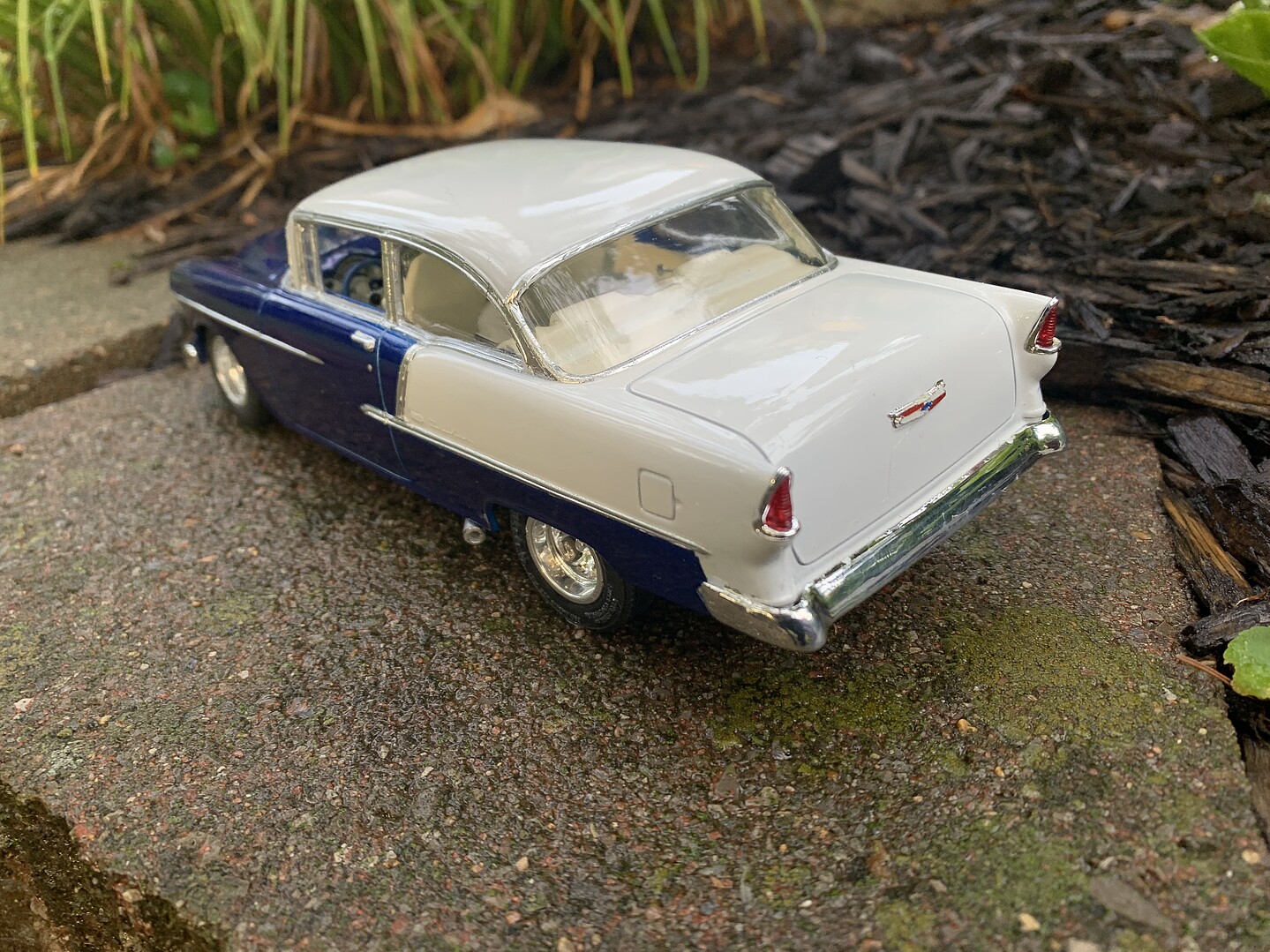 1955 Chevy Bel Air Sedan Plastic Model Car Kit 125 Scale 1119 Pictures By 