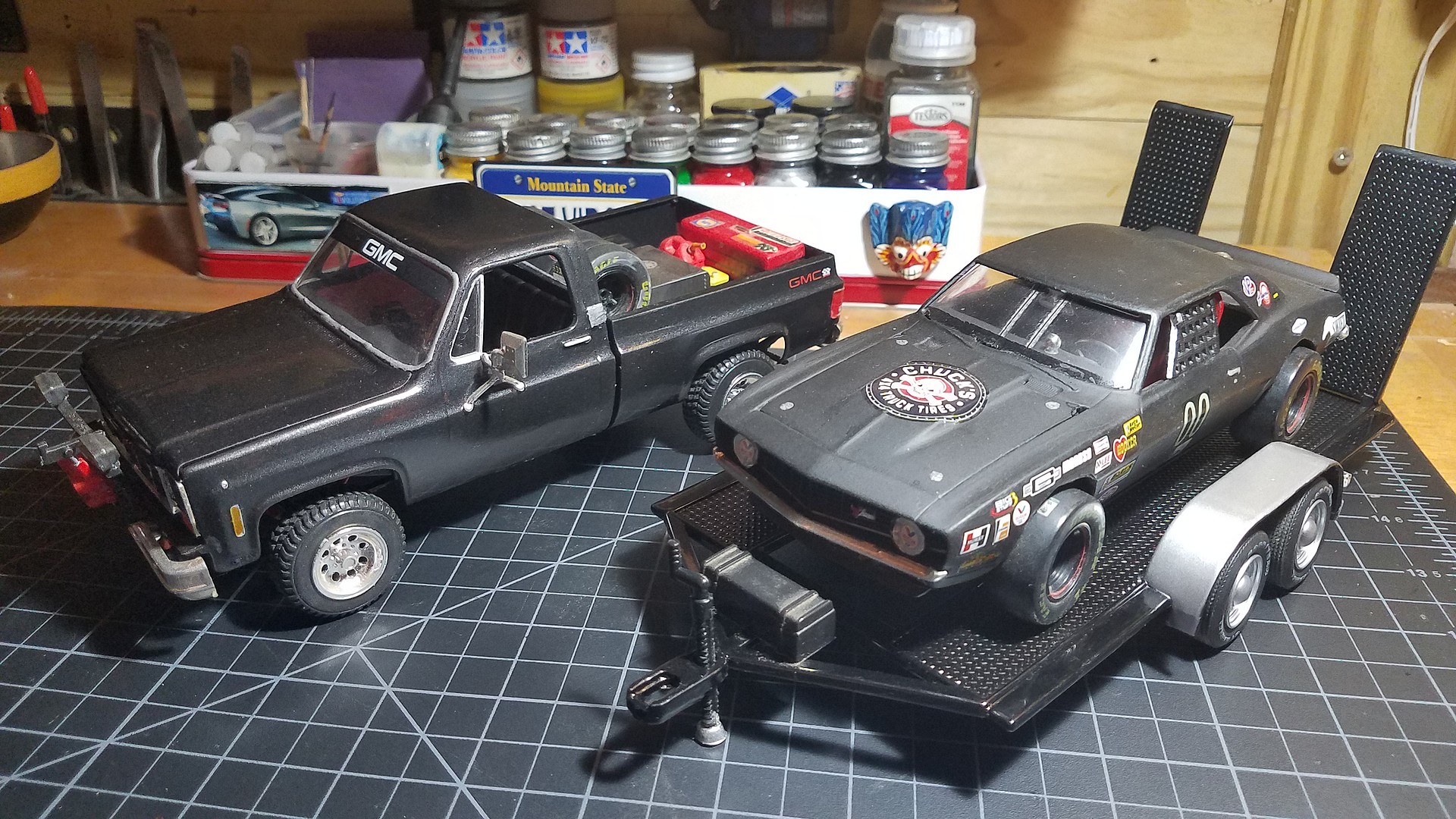 metal body model car kits