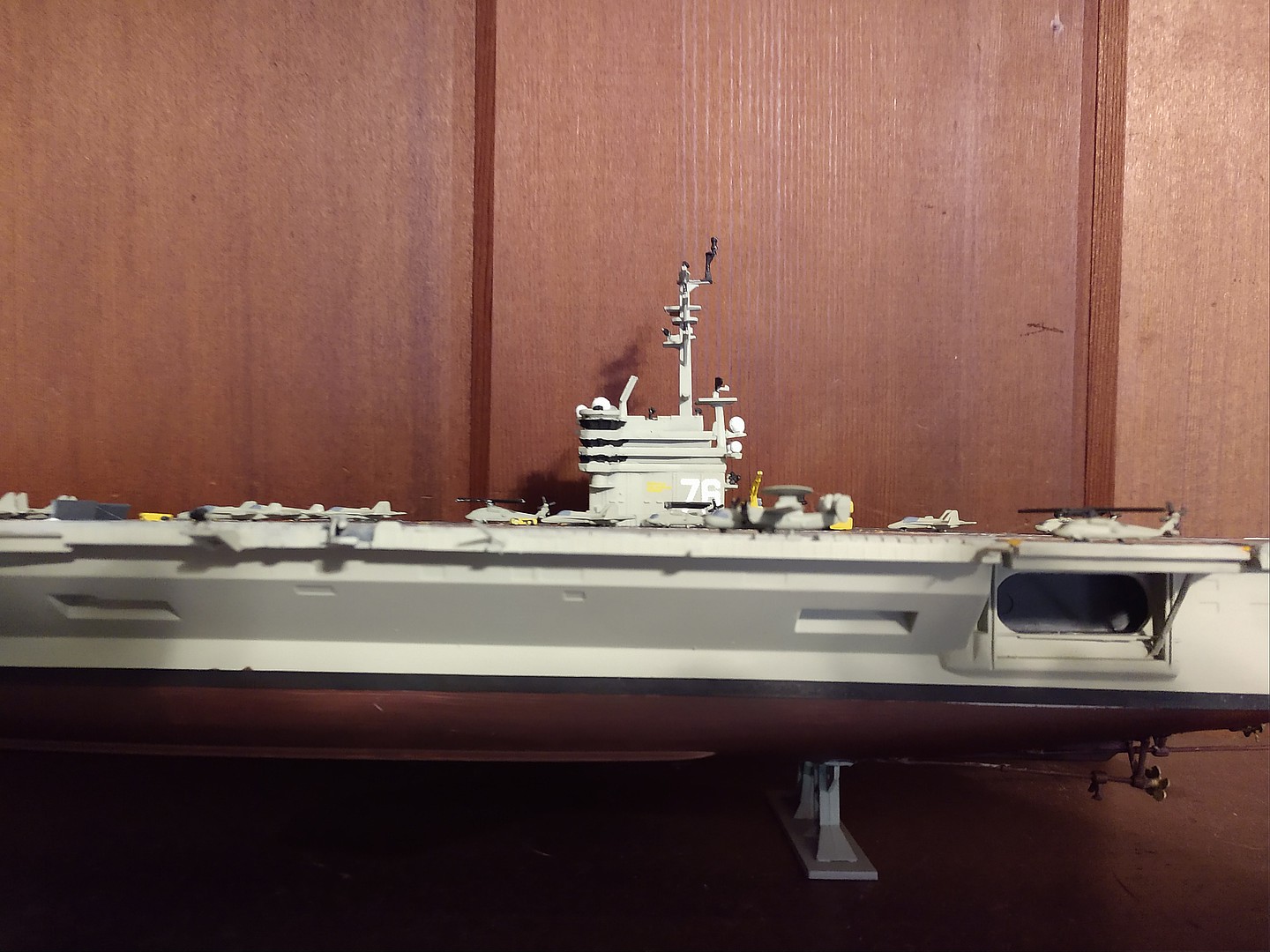 USS Ronald Reagan -- Plastic Model Military Ship Kit -- 1/720 Scale ...