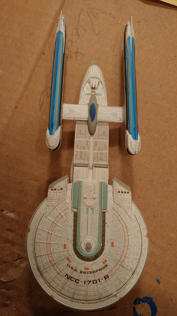 Star Trek NC1701 1701A 1701B 3 In 1 Science Fiction Plastic Model 