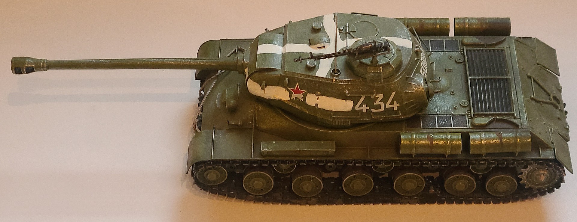 IS-2 MOD. 1944 -- Plastic Model Military Vehicle Kit -- 1/56 Scale ...
