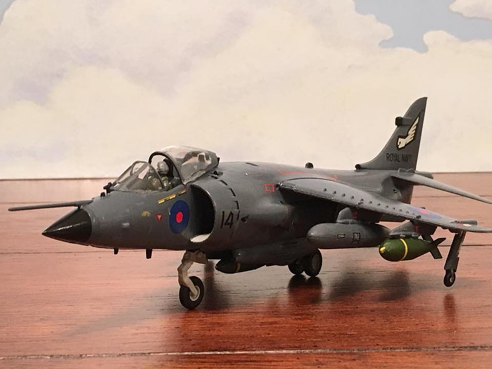 harrier scale model