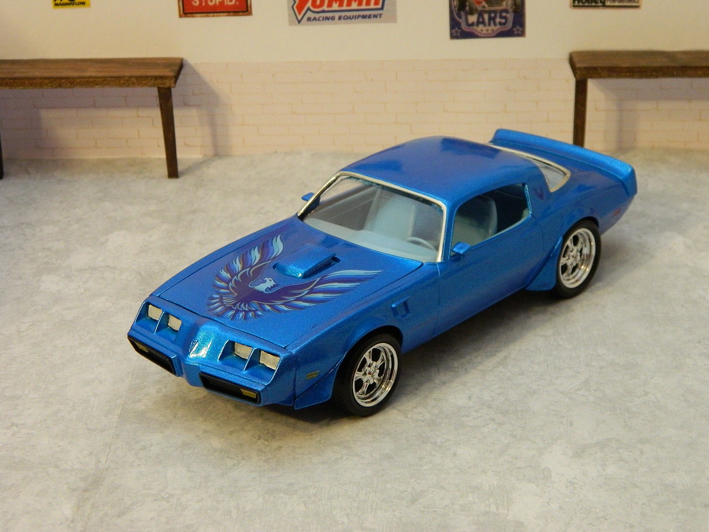 1969 pontiac firebird model car