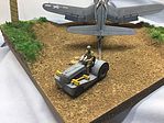 U.S. Navy Pilots WWII w/Moto-Tug Figures