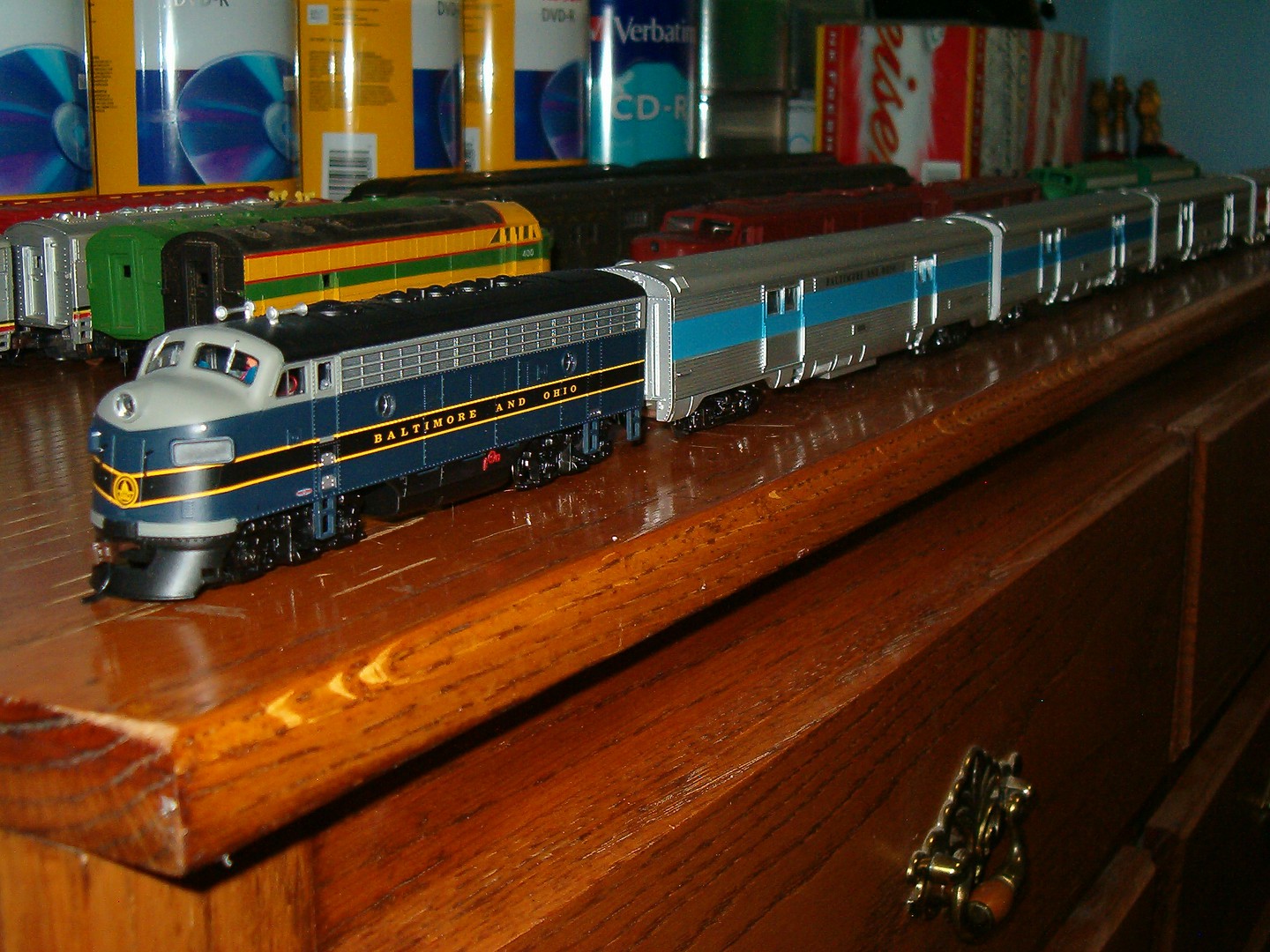 F7 A Baltimore & Ohio HO Scale Model Train Diesel