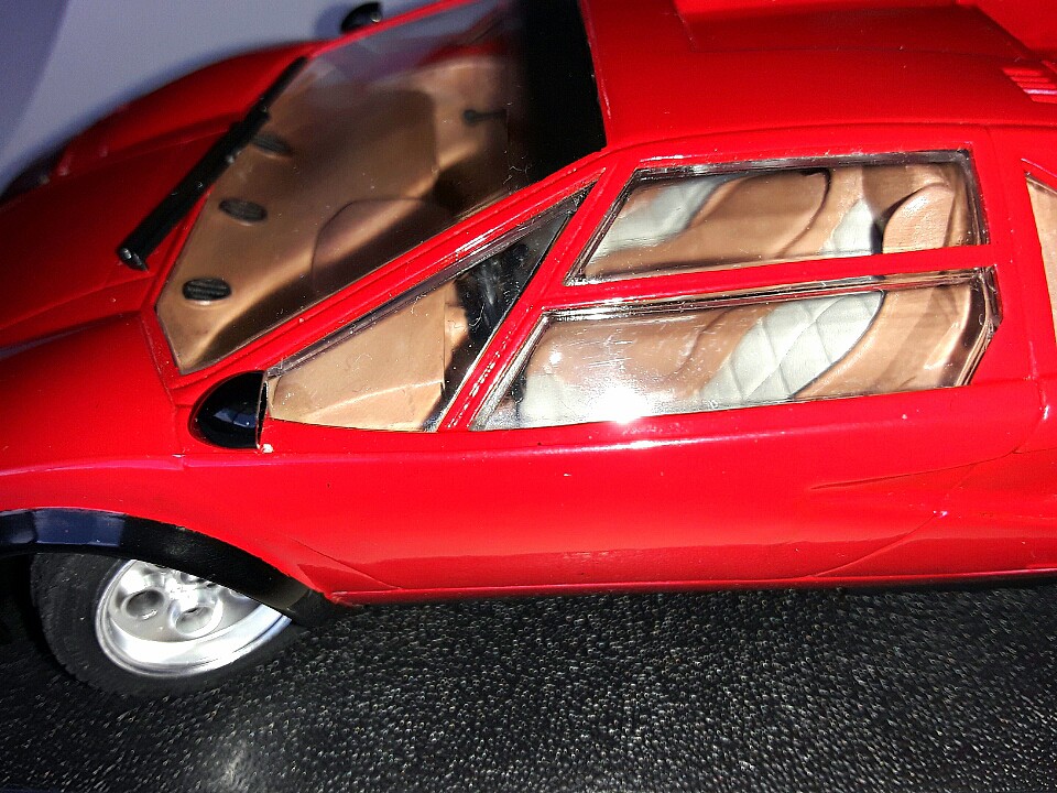 Lamborghini Countach LP500S Lambo -- Plastic Model Car Kit -- 1/24 ...