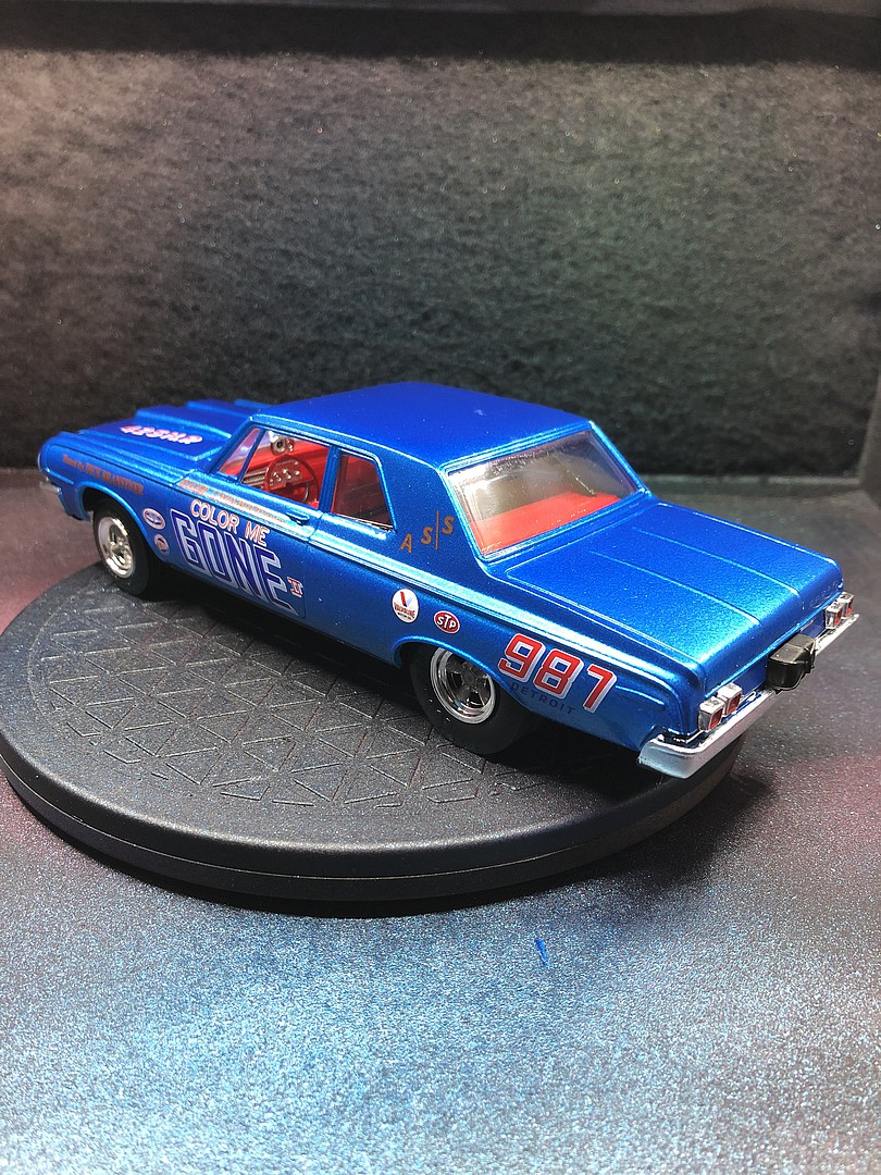 Color Me Gone 1964 Dodge 300 Superstock -- Plastic Model Car Kit -- 1/ ...