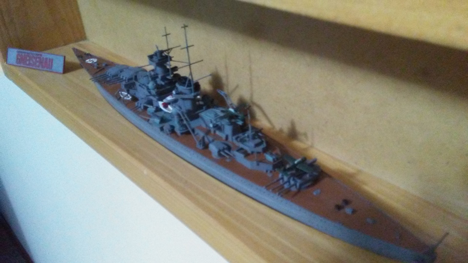 Tamiya 77520 German Battle Cruiser Gneisenau 1/700 Scale Kit for sale online