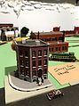 Brick Apartment Corner Building (C) Kit