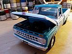 1965 Ford F -100 Styleside Custom CAB Pickup 1 25 Moebius 1234 Online Kaufen
