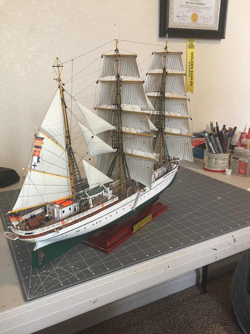 Gorch Fock -- Plastic Model Sailing Ship Kit -- 1/150 Scale -- #05417 ...