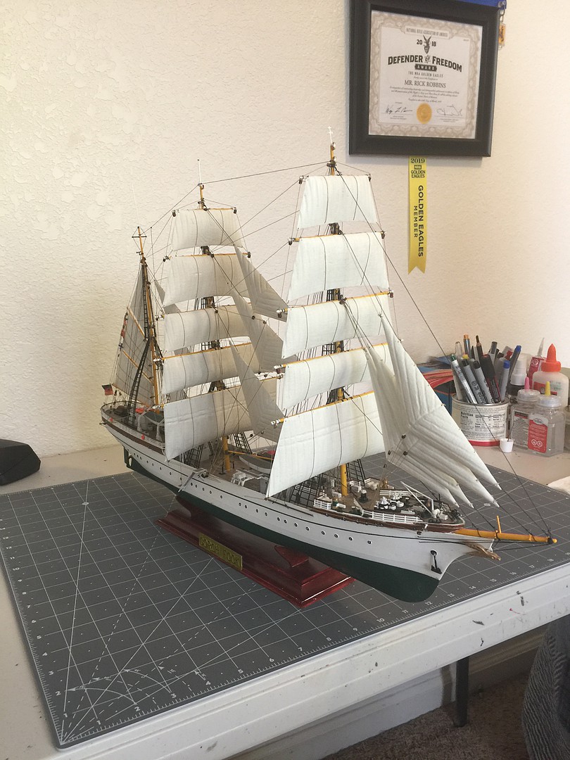 Gorch Fock -- Plastic Model Sailing Ship Kit -- 1/150 Scale -- #05417 ...