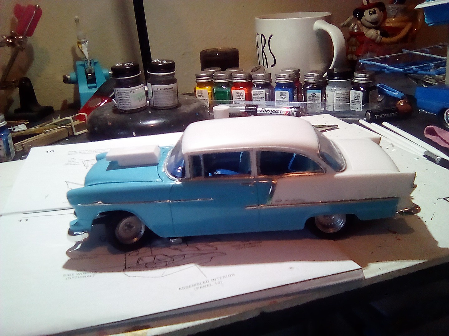 chevy bel air model kit