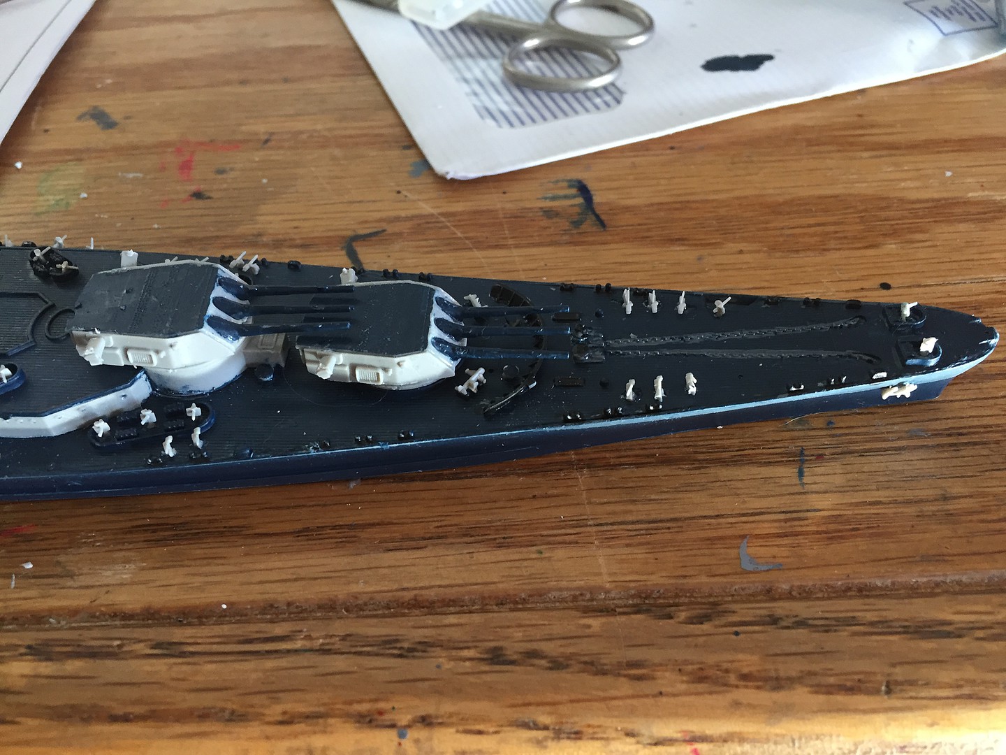 Trumpeter USS Washington BB56 Battleship Plastic Model Military