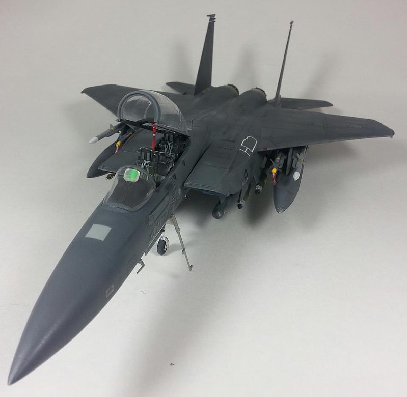 F15E Strike Eagle Aircraft -- Plastic Model Airplane Kit -- 1/48 Scale ...