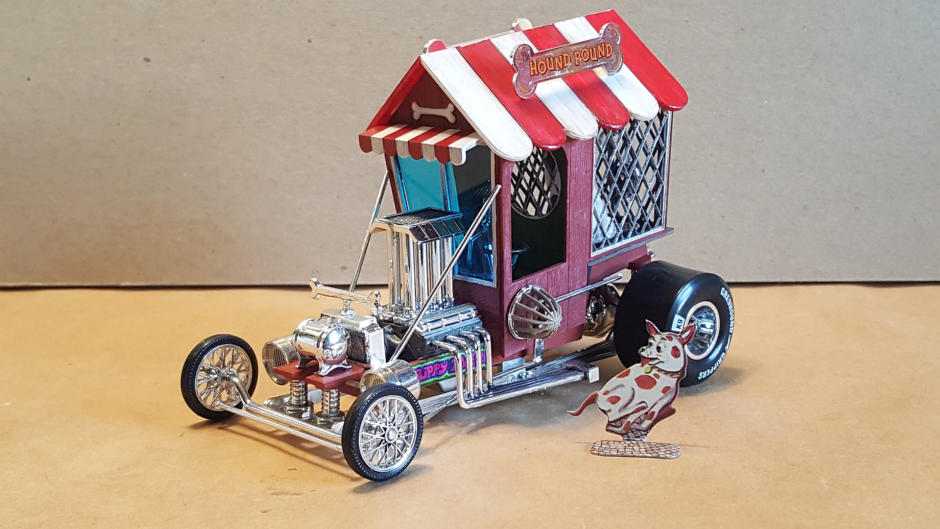 1/25 Li'l Hot Dogger Show Rod -- Plastic Model Car Kit -- 1/25 