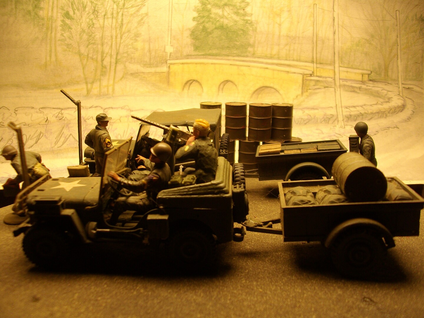 Allied Vehicles Accessory Set, Tamiya 35229 (1998)