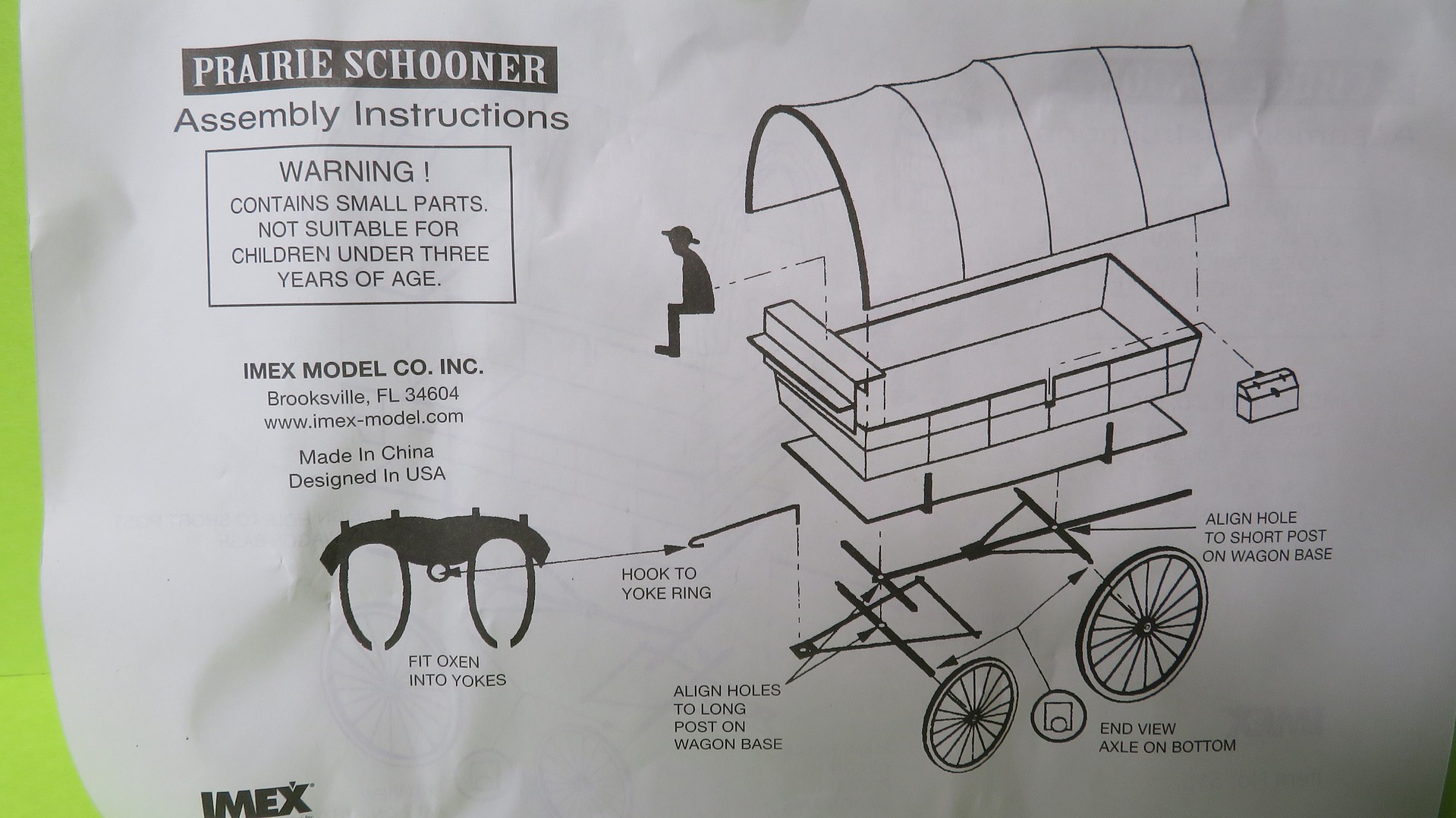 Chuck Wagon and Prairie Schooner -- Western Plastic Model Kit -- 1/72 ...