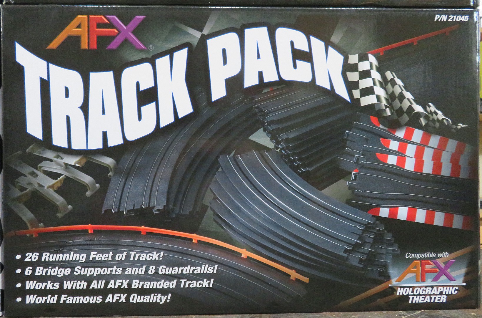 AFX Track Pack P/N 21045 26 Running Feet of Track 