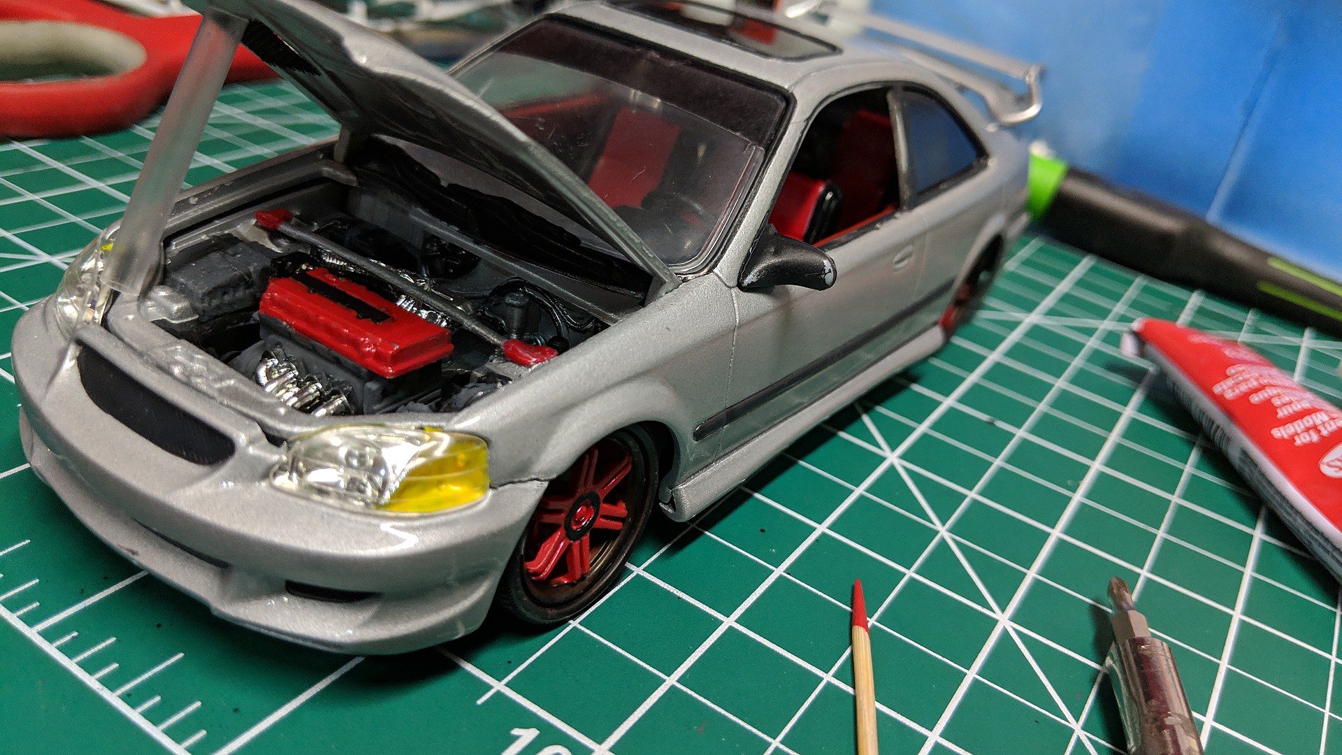honda civic scale model