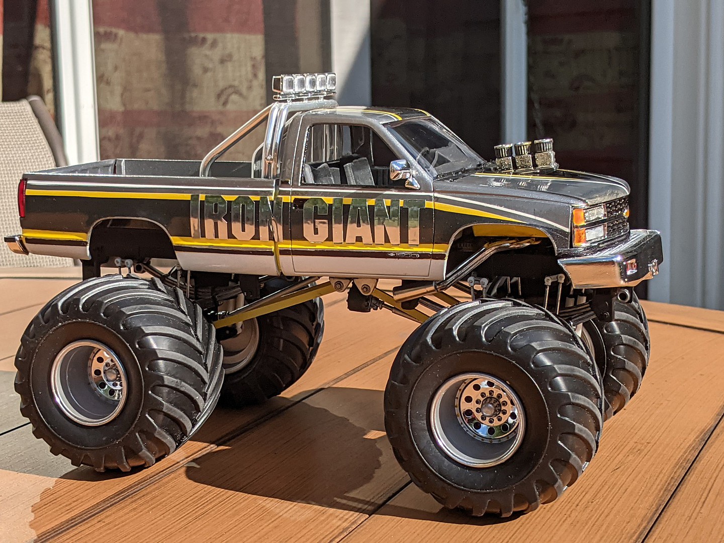 chevy silverado monster truck