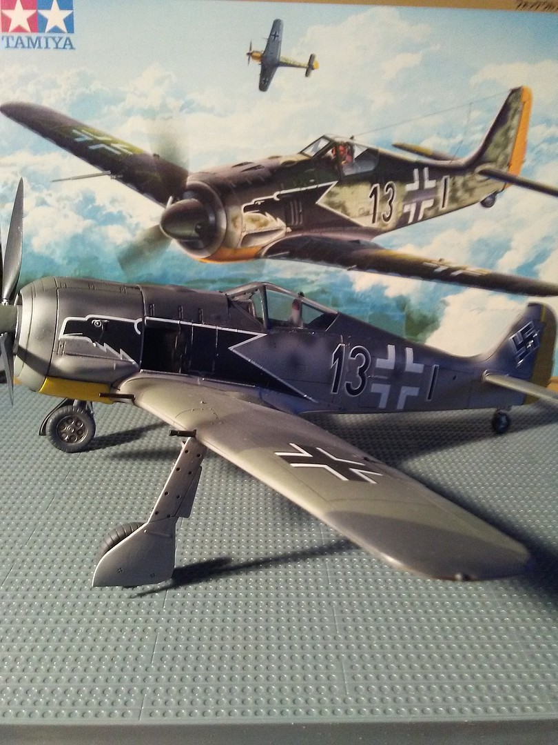 Gallery Pictures Tamiya Fw190 A 3 Focke Wulf Plastic Model Airplane Kit