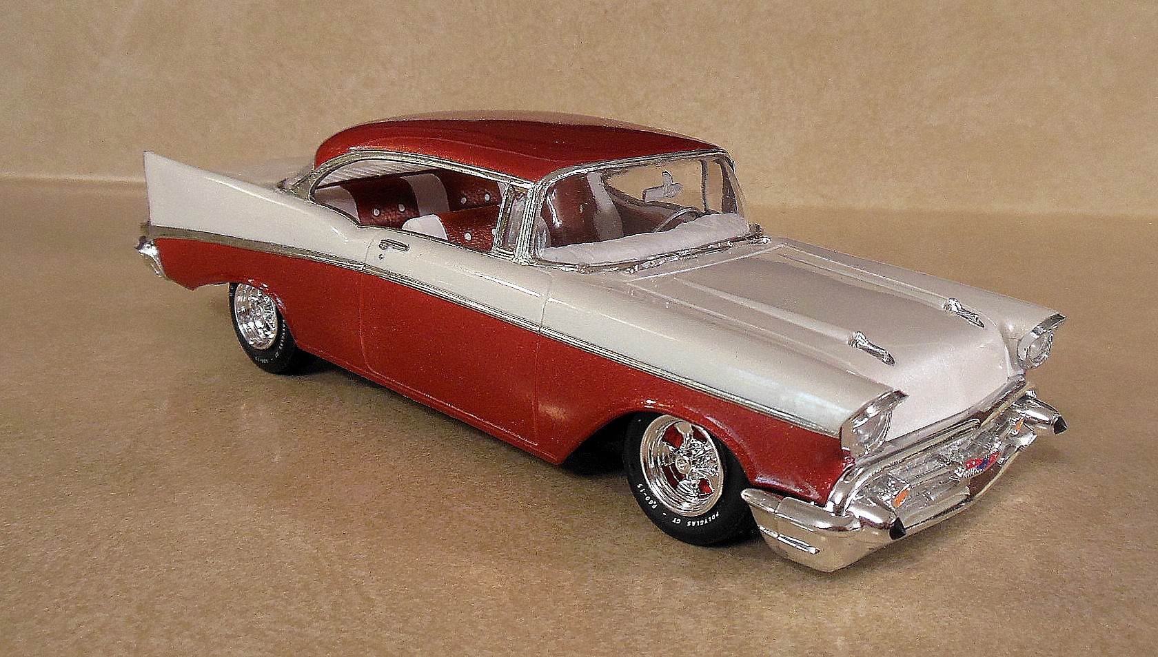 1957 Bel Air -- Plastic Model Car Kit -- 1/25 Scale -- #638 pictures by ...