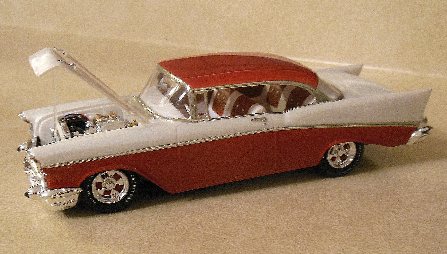 1957 Bel Air -- Plastic Model Car Kit -- 1/25 Scale -- #638 pictures by ...