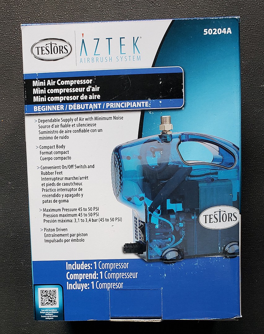 Blue Mini Air Compressor pictures by tgary1934